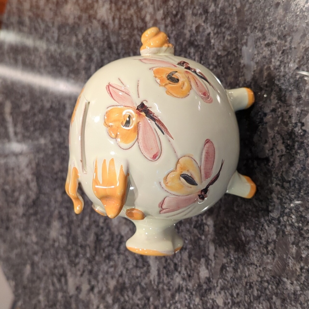 Vintage 1963 Ceramic Piggy Bank